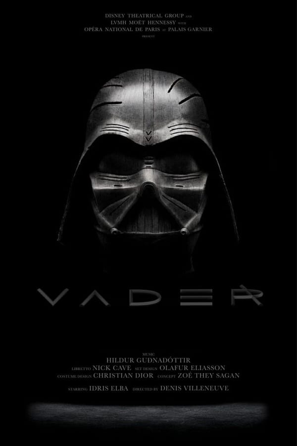 VADER : le premier Opéra avec Idris Elba sur une musique d’Hildur Guðnadóttir et dirigé par Denis Villeneuve