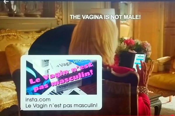 Emily in Paris met en scène Brigitte Macron en train de retweeter « Le vagin n’est pas masculin ! »