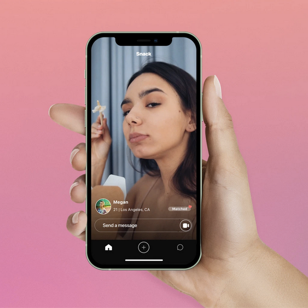 Quand Tinder rencontre TikTok ça donne Snack, une nouvelle appli de rencontres dans laquelle vous pouvez investir