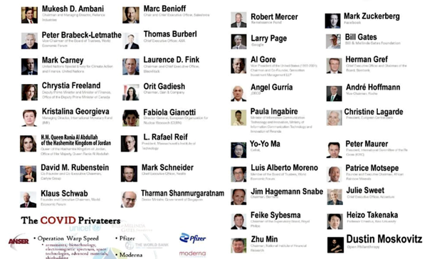 Le Dr David Martin dévoile les noms et les visages des personnes qui tuent l’humanité