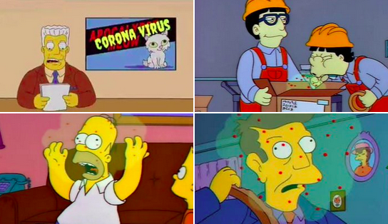 Les prédictions des Simpson pour « le monde d’après » sont toutes bluffantes