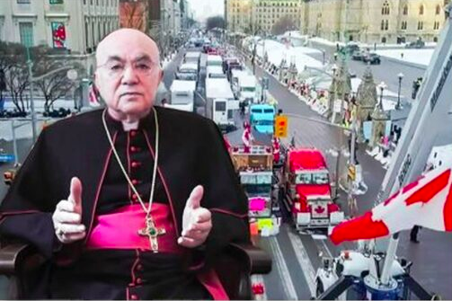 L’archevêque Viganò : « Il faut prendre position, se battre pour la liberté ! »