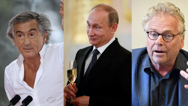 Bernard Henri-Lévy et Cohn-Bendit sur la liste noire de Poutine