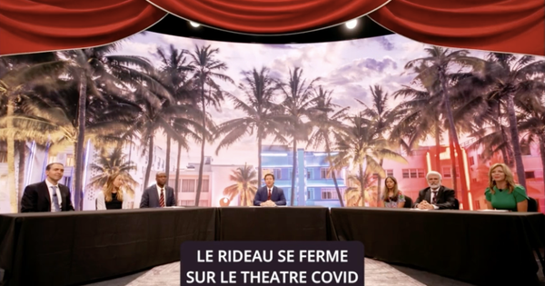 Le rideau se ferme sur le théâtre Covid