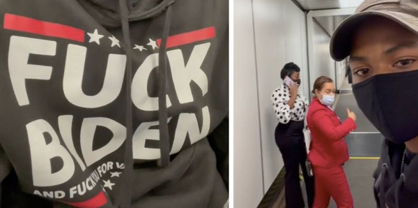 Un homme est expulsé de son vol pour avoir porté un sweat à capuche « F*CK BIDEN »