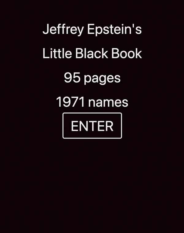 La liste des 1971 personnalités qui ont soit pris l’avion d’Epstein, soit été sur l’île vient de sortir