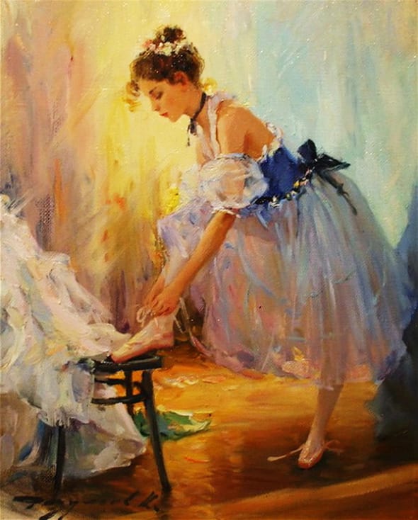 Peintures Konstantin Razumov : Impressionnisme Glamour Peinture Konstantin Razumov 7 - Peintures Konstantin Razumov : Impressionnisme Glamour - Art