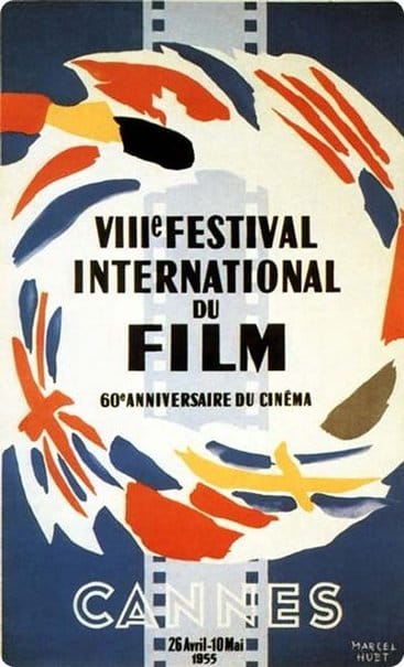 affiche-festival-de-cannes-1955