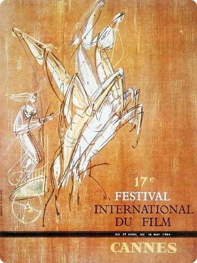 affiche-festival-de-cannes-1964