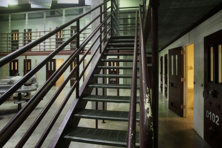 Camp VI communal block.