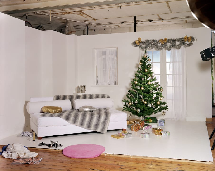 Empty porn sets, Christmas set