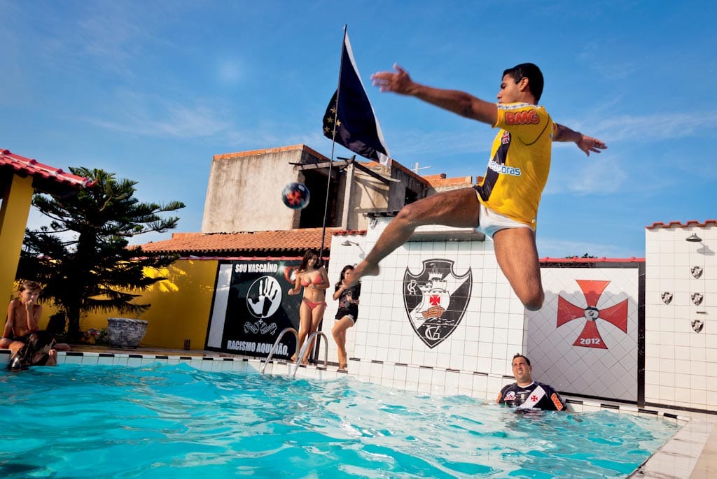 Brazil - Saquarema - playing pool football