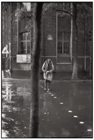 Henri Cartier Bresson Alberto Giacometti, rue d'Alésia, Paris, France, 1961