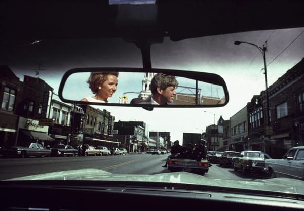 USA. Indiana. 1968. New York state senator Robert Francis KENNEDY campaigning in a small town. Contact email: New York : photography@magnumphotos.com Paris : magnum@magnumphotos.fr London : magnum@magnumphotos.co.uk Tokyo : tokyo@magnumphotos.co.jp Contact phones: New York : +1 212 929 6000 Paris: + 33 1 53 42 50 00 London: + 44 20 7490 1771 Tokyo: + 81 3 3219 0771 Image URL: http://www.magnumphotos.com/Archive/C.aspx?VP3=ViewBox_VPage&IID=2S5RYDW8RX18&CT=Image&IT=ZoomImage01_VForm