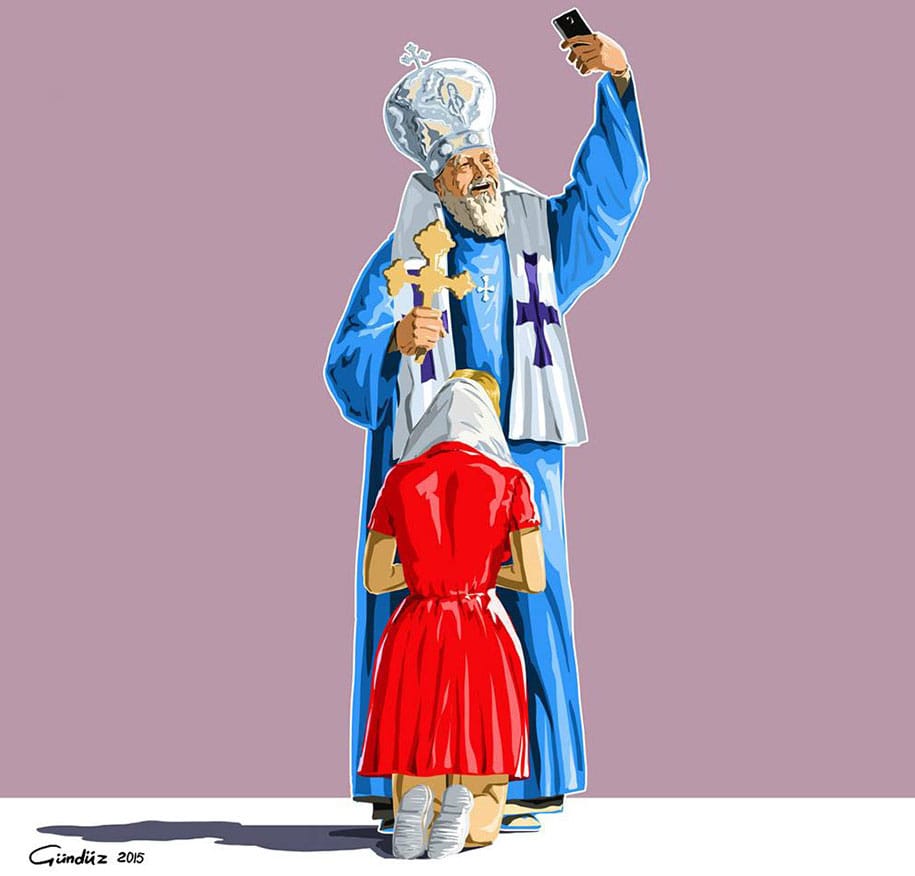 Les-Illustrations-satiriques-de-Figures-religieuses-de-Gündüz-Ağayev-01