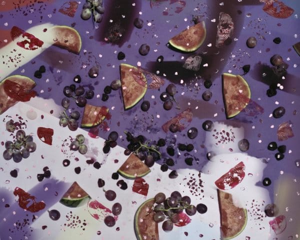Untitled (large fruit piece 4), Sam Falls, 2013