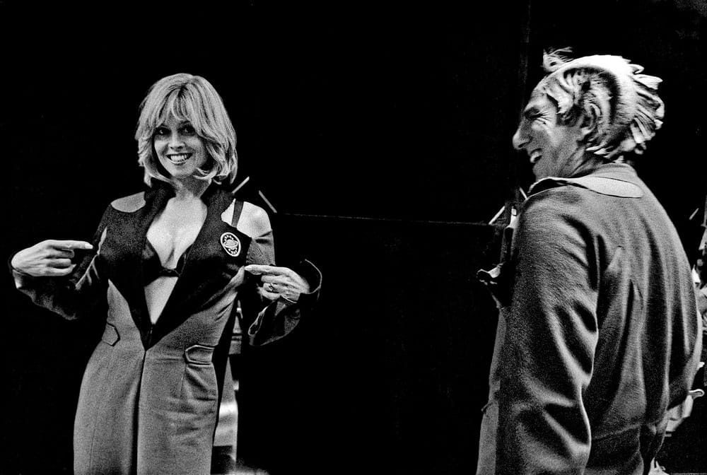 Sigourney Weaver and Alan Rickman, "Galaxy Quest," 1999