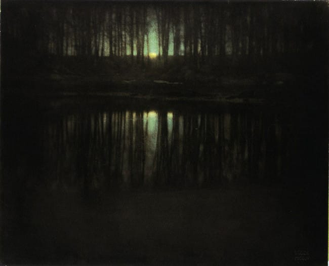 8. The Pond/Moonlight (1904) Crédit photo: Edward Steichen Vendue 2,9 millions de dollars