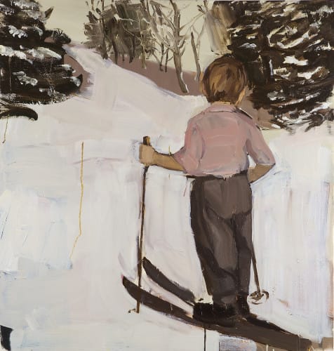Young-Skier-107x102cm-oil-on-linen-2010