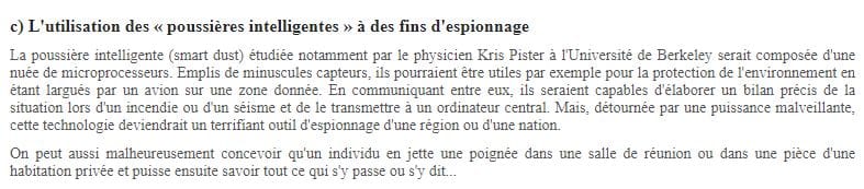 smart dust poussières intelligentes