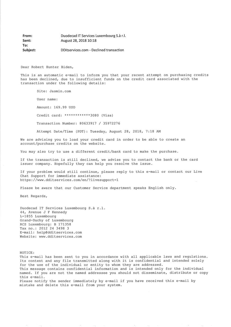 Bien que The Post ait révélé en exclusivité en septembre 2020 l'existence de l'ordinateur portable de Hunter Biden et du matériel potentiellement compromettant qu'il contient, l'histoire a été censurée par les sociétés de médias sociaux à la demande du Parti démocrate. Les médias grand public – y compris The Times – ont attaqué ou ignoré les révélations du Post, tandis que l'administration Biden a faussement suggéré que cela faisait partie d'une campagne de désinformation russe.