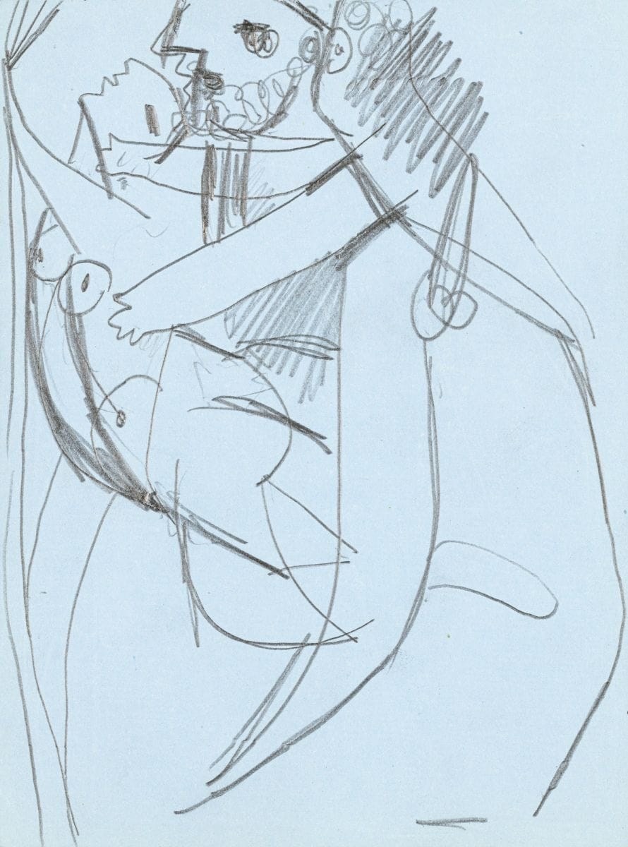 PABLO PICASSO | LE VIOL - ETUDE POUR LYSISTRATA